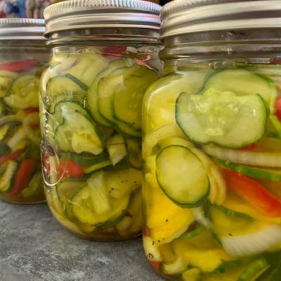 Mes débiles concombres&nbsp;marinés